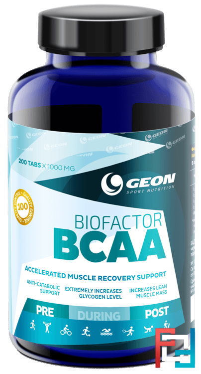 Bio Factor BCAA, Geonlab, 200 tabs