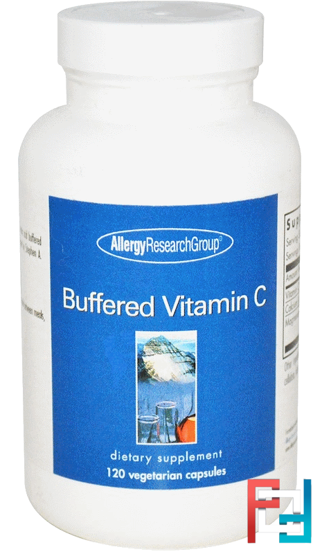 Buffered Vitamin C Allergy Research Group 120 Veggie Caps