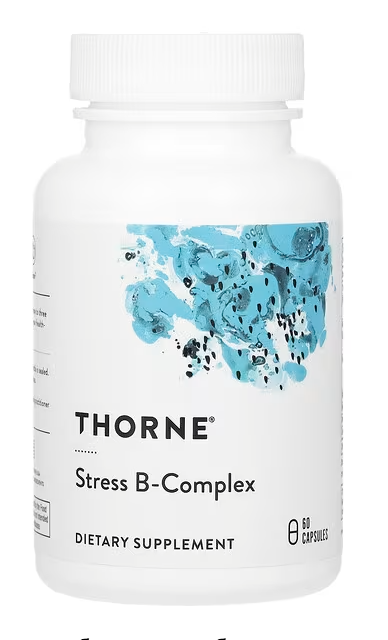 Stress B-Complex, Thorne Research, 60 Vegetarian Capsules