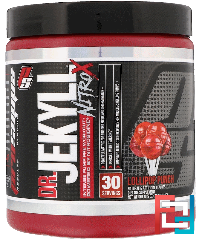 Dr. Jekyll, Nitro X, Intense Pump Pre Workout, ProSupps, 10.5 oz, 297 g