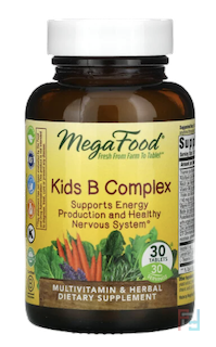 Kids B Complex, MegaFood, 30 Tablets