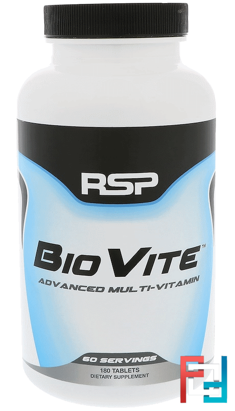 Bio Vite Advanced Multi-Vitamin, RSP Nutrition, 180 Tablets