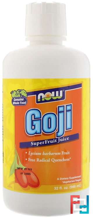 Goji, SuperFruit Juice, Now Foods, 32 fl oz, 946 ml