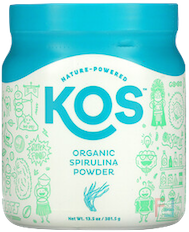 Organic Spirulina Powder, KOS, 13.5 oz, 381.5 g
