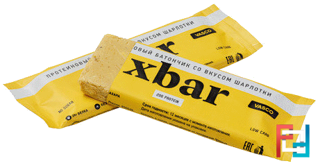 Ассорти батончиков Xbar, Vasco, 60 g