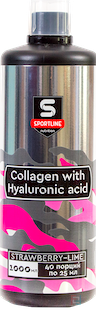 Collagen With Hyaluronic Acid, SportLine, 1000 ml