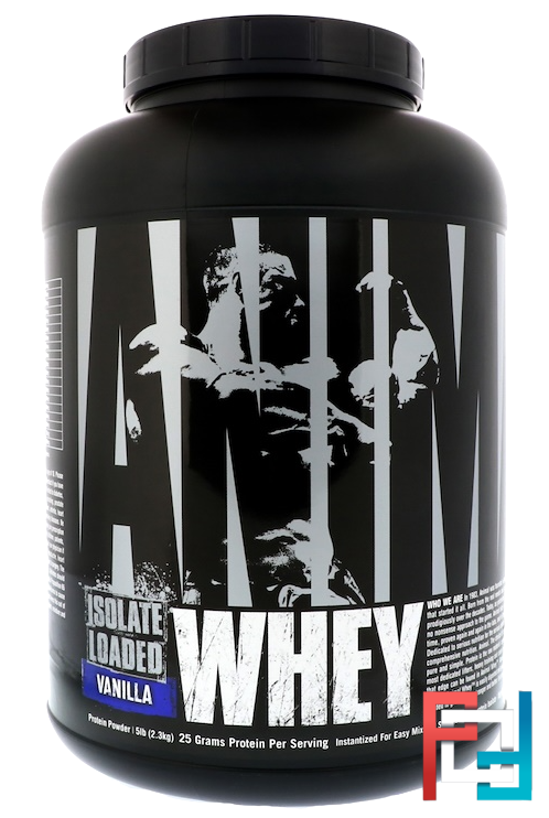 Animal Whey Isolate Loaded, Universal Nutrition, 5 lb, 2300 g