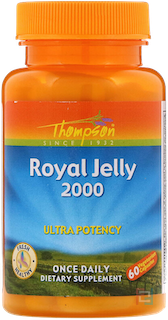 Royal Jelly, Thompson, 2,000 mg, 60 Vegetarian Capsules