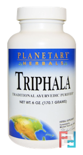 Triphala, Powder, Planetary Herbals, 6 oz, 170.1 g