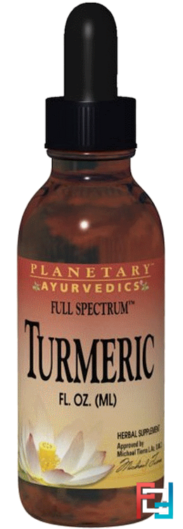 Turmeric, Full Spectrum, Planetary Herbals, 1 fl oz (29.57 ml)