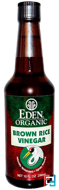Organic, Brown Rice Vinegar, Eden Foods, 10 fl oz (296 ml)