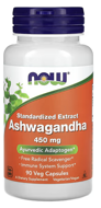 Ashwagandha, Now Foods, 450 mg, 90 Veg Capsules