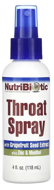 Throat Spray, NutriBiotic, 118 ml