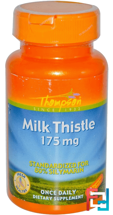 Milk Thistle, Thompson, 175 mg, 60 Veggie Caps