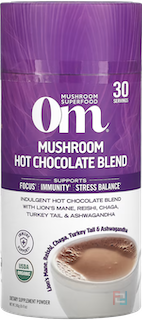 Mushroom Hot Chocolate Blend, Om Mushrooms, 8.47 oz, 240 g