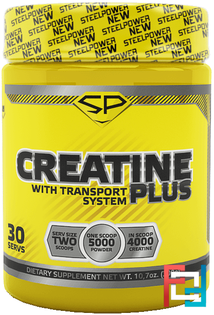 Creatine Plus, Steel Power, 300 g