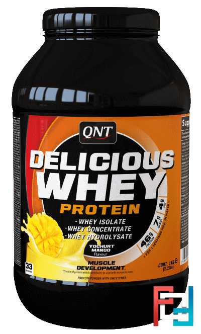 Delicious Whey Protein, QNT, 1000 g