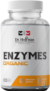 Enzymes Organic, Dr.Hoffman, 90 capsules