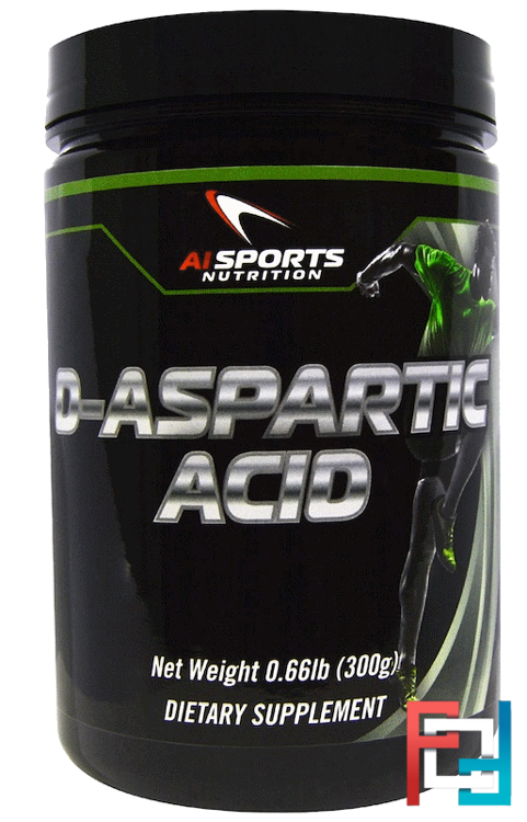 D-Aspartic Acid, AI Sports Nutrition, 0.66 lbs, 300 g