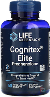 Prenenolone Elite Cognitex, Life Extension, 60 veg tabs