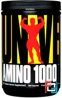 Amino 1000, Universal Nutrition, 500 capsules