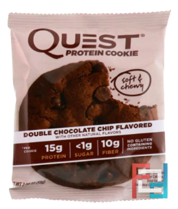 Protein Cookie, Double Chocolate Chip, Quest Nutrition, 1 Pack, 59 g