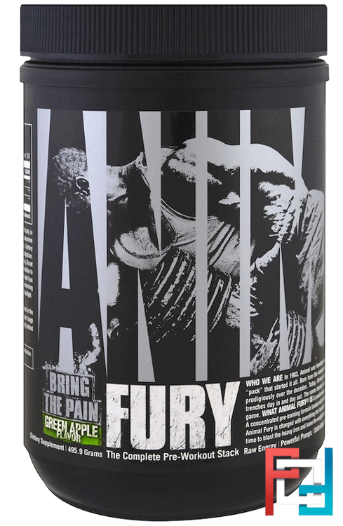 Animal Fury, The Complete Pre-Workout Stack, Universal Nutrition, 495.9 g