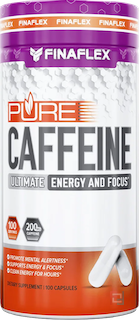 Pure Caffeine, FinaFlex, 200 mg, 100 caps