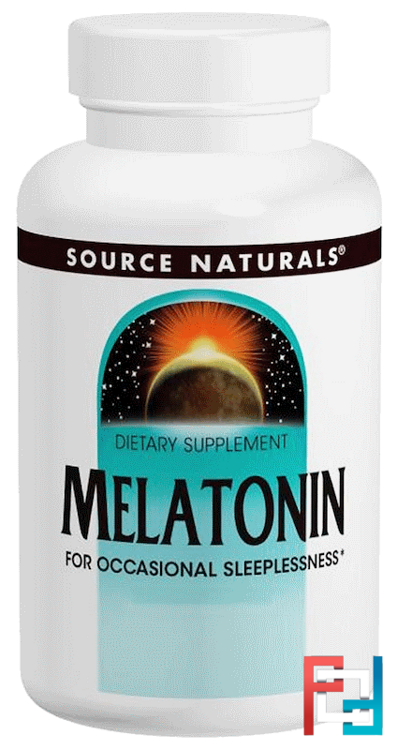 Melatonin Complex, Peppermint Flavored Sublingual, 3 mg, Source Naturals, 100 Tablets