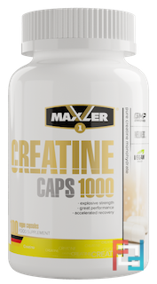 Creatine Caps 1000, Maxler, EU, 200 capsules