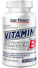 Vitamin B-complex (витамины группы Б), Be first, 60 caps