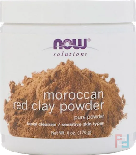 Moroccan Red Clay Powder, NOW, 170 g