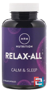 Relax-All with Venetron, MRM, 60 Vegan Capsules