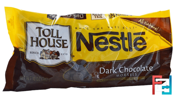 Dark Chocolate Morsels, Nestle Toll House, 10 oz (283 g)