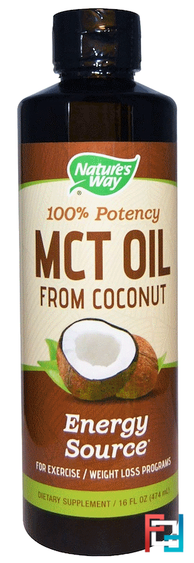 MCT Oil From Coconut, Nature's Way, 16 fl oz, 474 ml