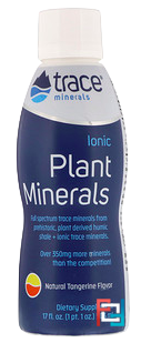 Ionic Plant Minerals, Tangerine Flavor, Trace Minerals Research, 17 fl oz, 503 ml