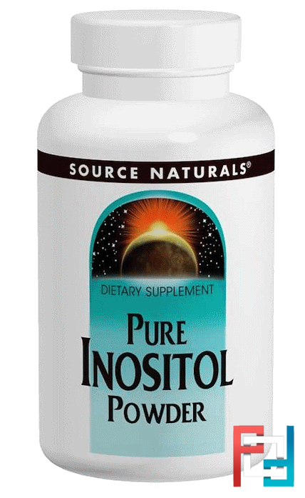 Pure Inositol Powder, Source Naturals, 8 oz, 226.8 g