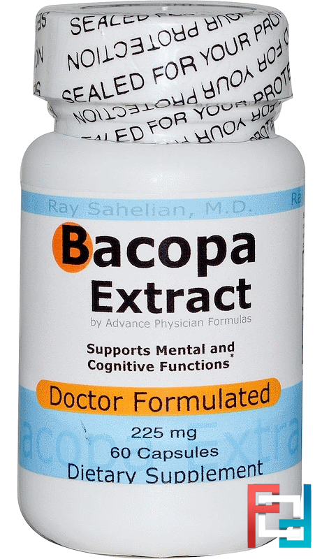 Bacopa Extract, 225 mg, Advance Physician Formulas, Inc., 60 Capsules