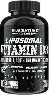 Vitamin D3, Blackstone Labs, 100 tabl