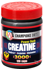 Creatine Power Rush 3000, Academiya-T, 120 caps