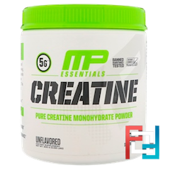 Creatine, Essentials, MusclePharm, Unflavored, 0.66 lbs, 300 g