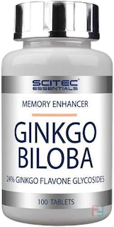 Ginkgo-Biloba, Scitec Nutrition, 100 tabl