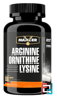 Arginine-Ornithine-Lysine, Maxler DE®, 100 capsules