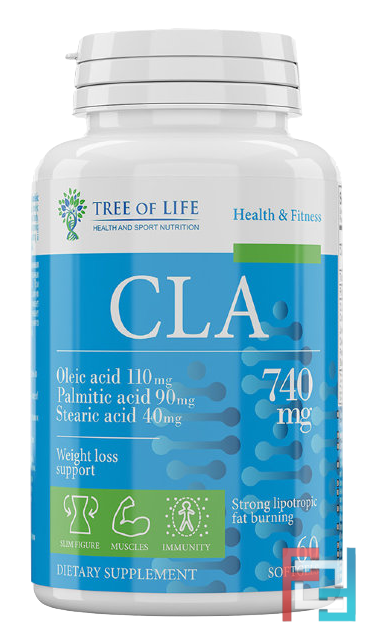 Life CLA, Tree of Life, 740 mg, 60 softgels
