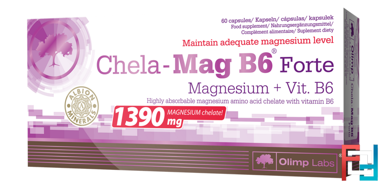 Chela-Mag B6 forte, Olimp, 60 capsules