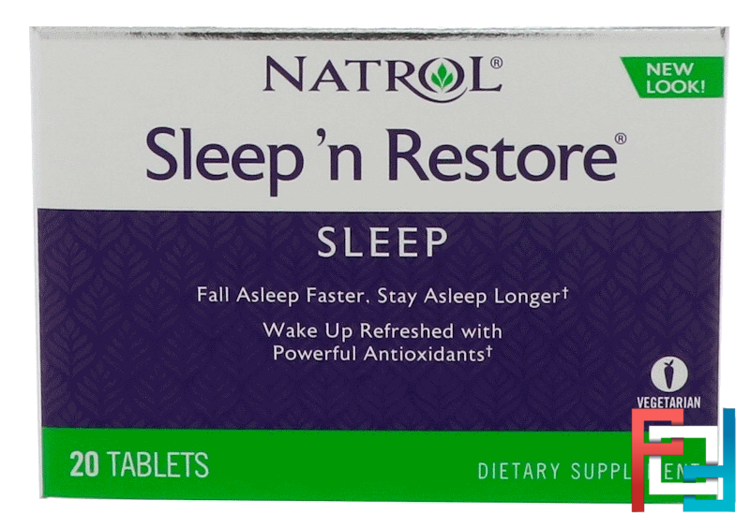 Sleep 'n Restore, Natrol, 20 Tablets