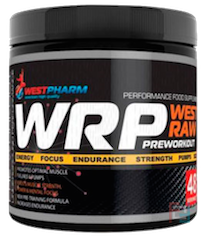 WRP (West Raw Preworkout), WestPharm, 345 g