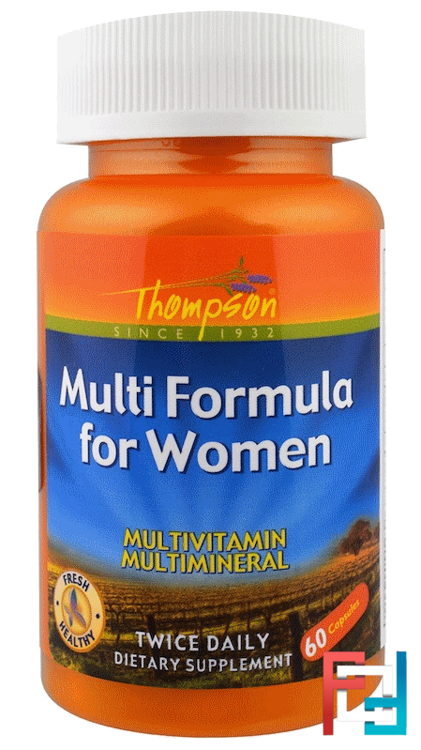 Multi Formula for Women, Thompson, 60 Capsules