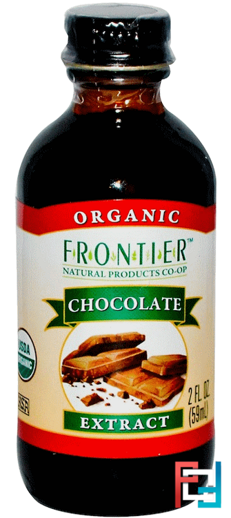 Organic Chocolate Extract, Frontier Natural Products, 2 fl oz, 59 ml