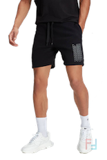 MP Men's Repeat MP Graphic Shorts - Black, размер L, Myprotein